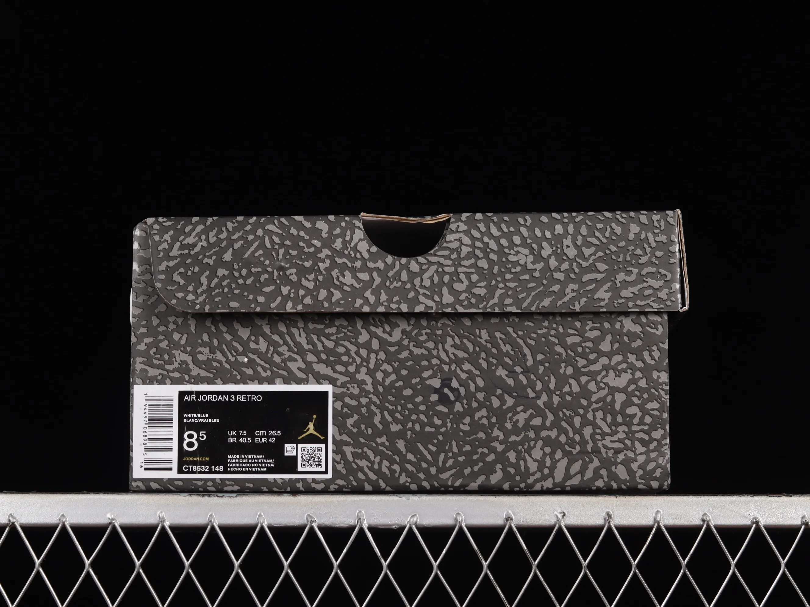 All categories Air Jordan Jordan series basketball shoes Air Jordan 3 Air Jordan 3 Retro "Wizards" AJ3 Joe 3 Platinum Blue CT8532-148